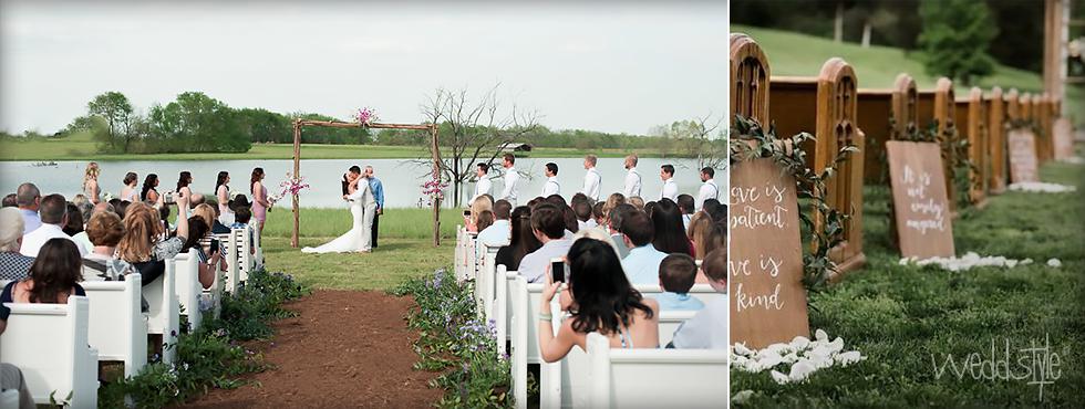 Kirchenbank für Hochzeit und freie Traaung