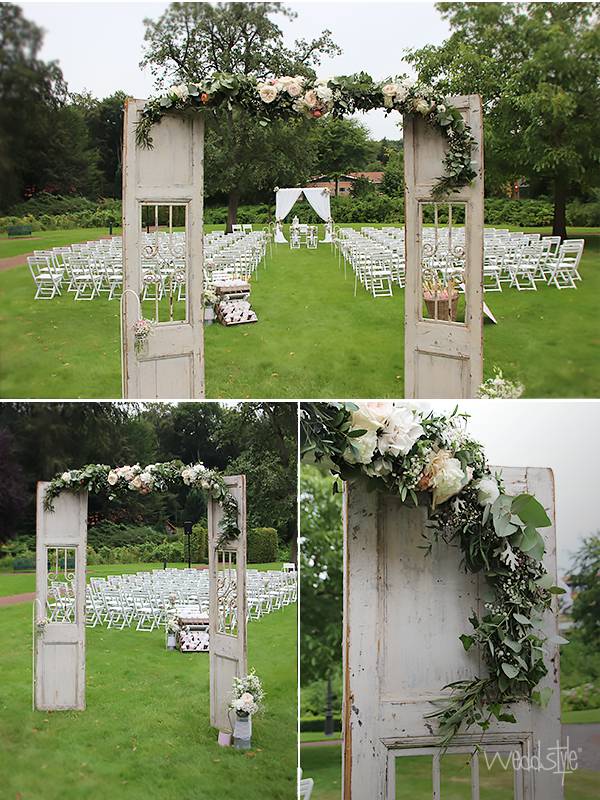 Wedding Door for Vintage Wedding