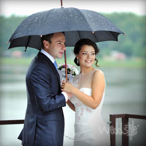 Hochzeit Schirm für Bräutigam